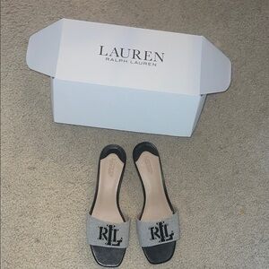 Lauren Ralph Lauren Monochrome Women's Sandals